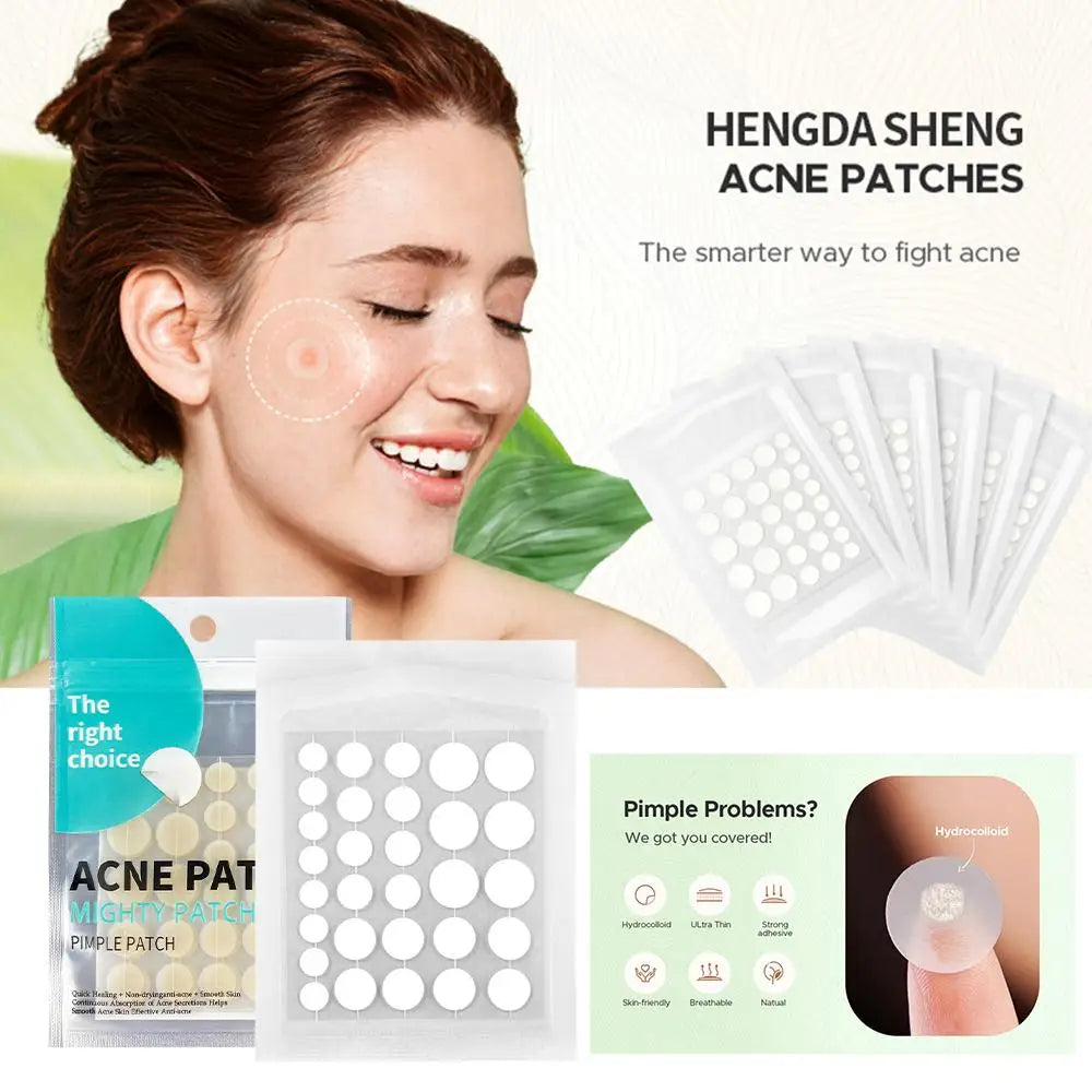 NEW 30PCS High-end Pimple Stickers Self Adhesive Disposable Round Pimple Acne Concealer Patch Makeup Cosmetics Women Skin Care