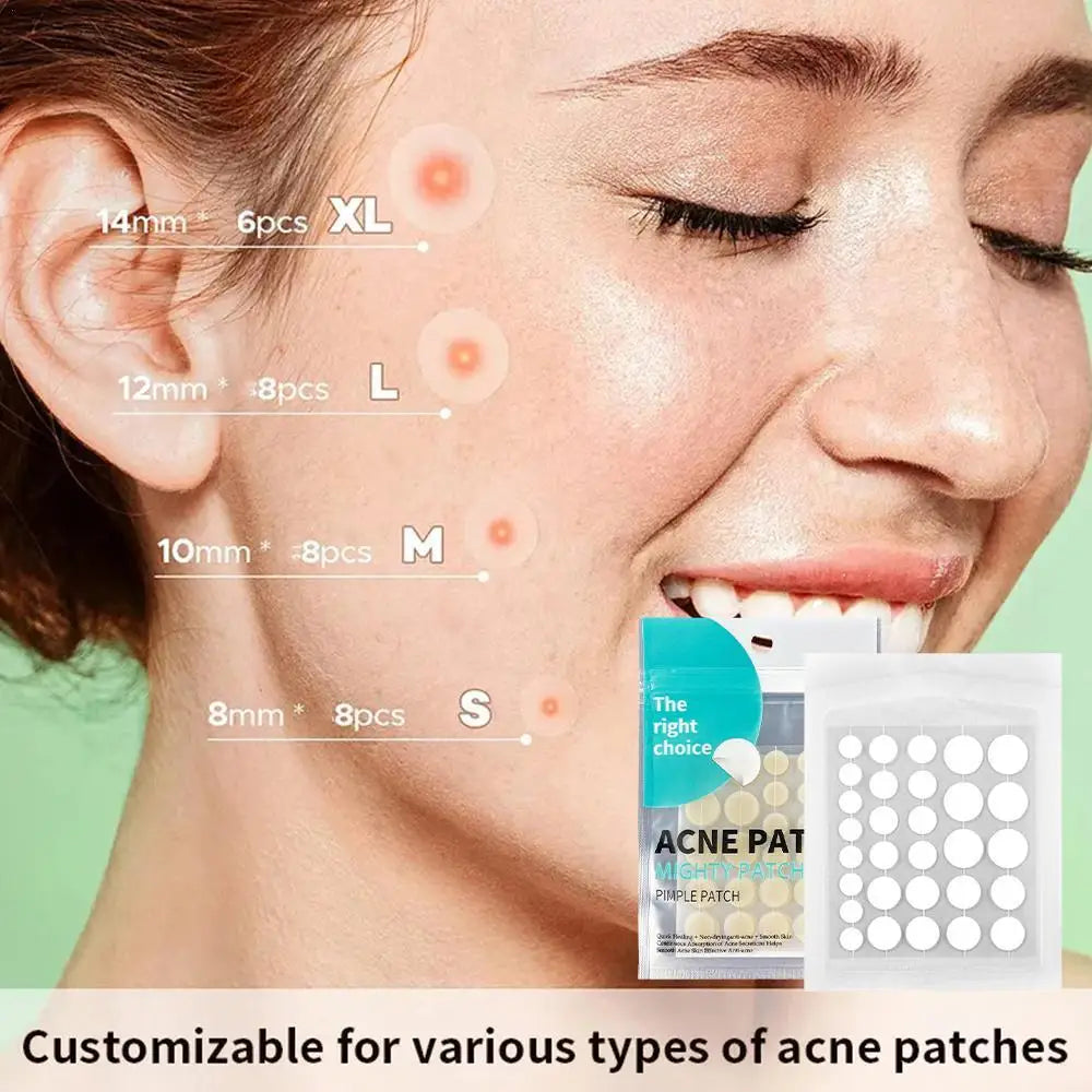 NEW 30PCS High-end Pimple Stickers Self Adhesive Disposable Round Pimple Acne Concealer Patch Makeup Cosmetics Women Skin Care