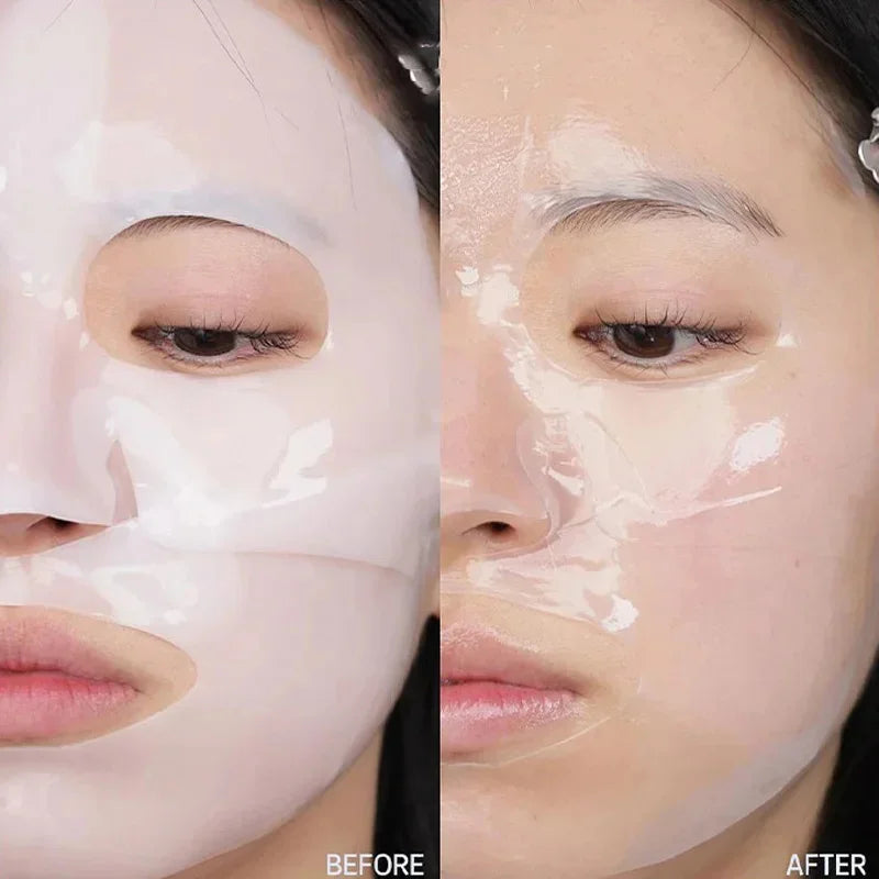 1/3/5/10PCS Collagen Face Mask Moisturizing Oil-Control Brightening Skincare Hydrating Shrink Pores Sheet Mask Beauty Skin Care