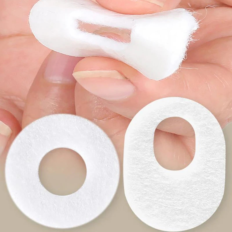 6Pcs/Sheet Foot Corn Protectors Pads Foam Round Oval Self Adhesive Cushions Soft Heel Pad Toe Corn Callus Protectors Pads