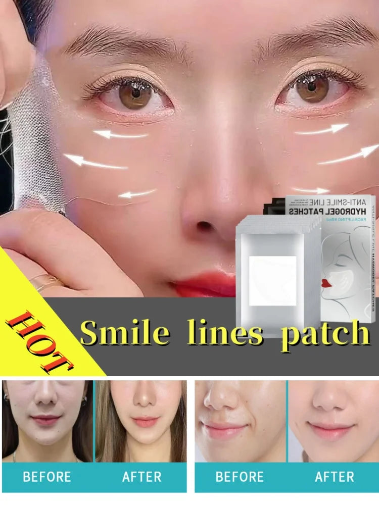 Firming Fine Lines Hydrocrystalline Patch Anti-Aging Lifting Sagging Facial Skin Deep Nourishment Masks Korea Face Care Products