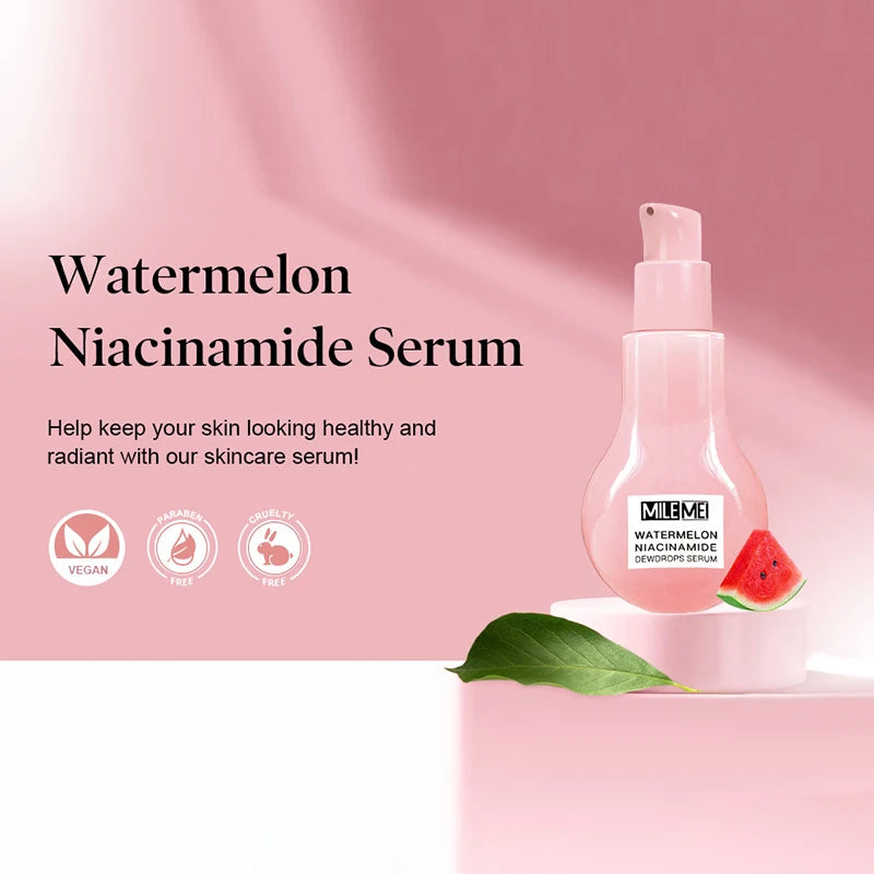 Watermelon Nicotinamide Bulb Essence Glow Recipe Cosmetics Moisturizing Lotion Essence Whitening And Brightening Skin Makeup